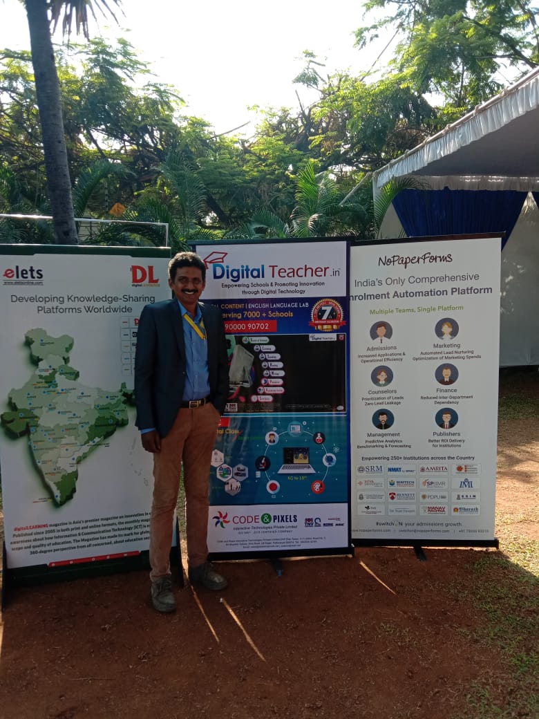 Digital Teacher is an associate partner of 16th Edition of World Education Summit (WES), Indiaâ€™s biggest event on Innovation in Education, Hyderabad